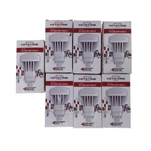 7 Pack, Keystone SmartDrive LED 4-Pin Lamp KT-LED134P-V-850-S 5000K Daylight New